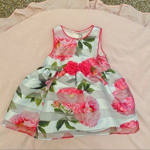 floral baby dress